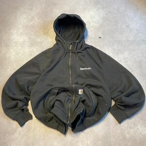 Vintage Carhartt Spectrum Workwear Zip Up Hoodie
